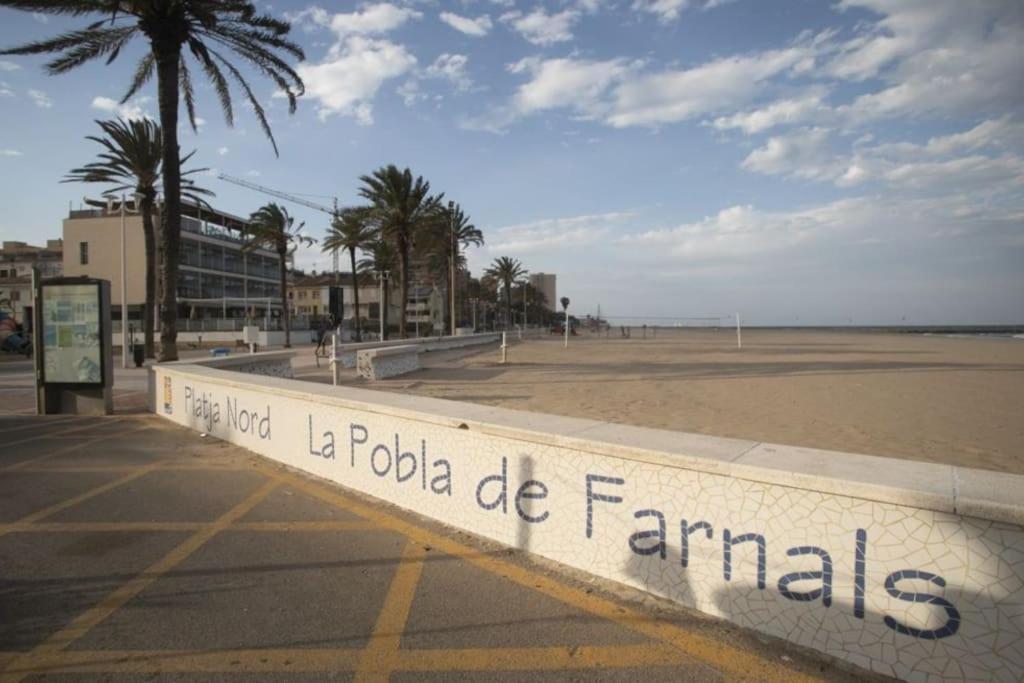 플라야 포블라 데 파르날스 La Llar45 , Relajate Junto Al Mar 아파트 외부 사진