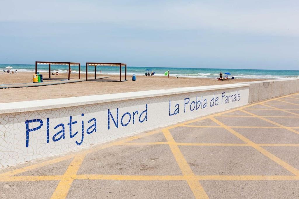 플라야 포블라 데 파르날스 La Llar45 , Relajate Junto Al Mar 아파트 외부 사진